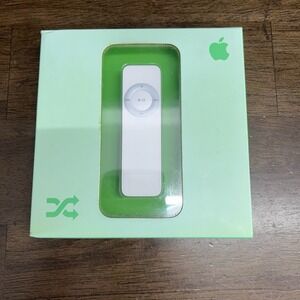 NEW‎ Apple iPod shuffle 1st Generation White 1 GB In Box M9725LL/A RARE
